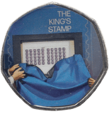 2023 KING CHARLES LONG TO REIGN OVER US 50P SHAPED COIN - 50P SHAPED COIN - Cambridgeshire Coins