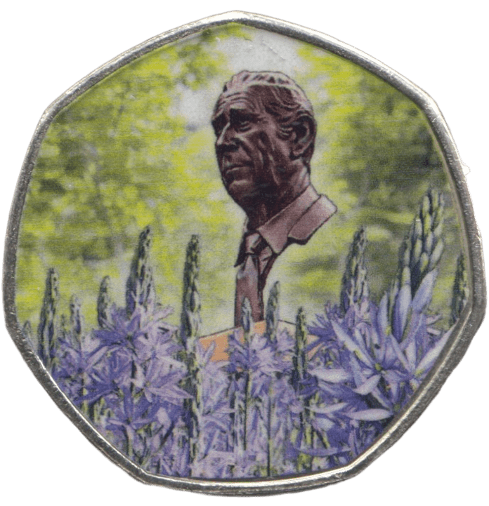 2023 KING CHARLES LONG TO REIGN OVER US 50P SHAPED COIN - 50P SHAPED COIN - Cambridgeshire Coins