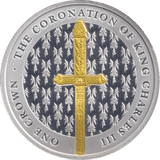 2023 ONE CROWN ASCENSION ISLAND THE CORONATION OF KING CHARLES III 1 - WORLD COINS - Cambridgeshire Coins