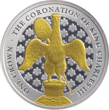 2023 ONE CROWN ASCENSION ISLAND THE CORONATION OF KING CHARLES III 2 - WORLD COINS - Cambridgeshire Coins