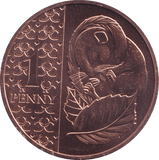 2023 ONE PENNY DORMOUSE KING CHARLES III ( BU ) - 1p BU - Cambridgeshire Coins