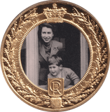 2023 PRINCE CHARLES AND QUEEN ELIZABETH II CROWN GIBRALTAR - WORLD COINS - Cambridgeshire Coins