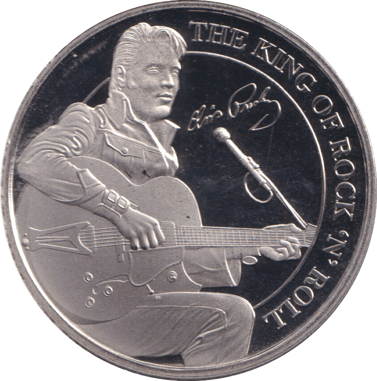 2023 PROOF THE KING OF ROCK HALF CROWN GIBRALTAR - WORLD COINS - Cambridgeshire Coins