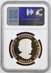 2023 SILVER 1 0Z ROSE GILT PROOF $1 PEACE DOLLAR PF 70 ULTRA CAMEO - NGC SILVER COINS - Cambridgeshire Coins