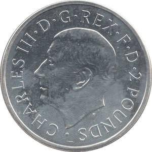 2023 SILVER 1 OZ TWO POUNDS MERLIN - SILVER WORLD COINS - Cambridgeshire Coins
