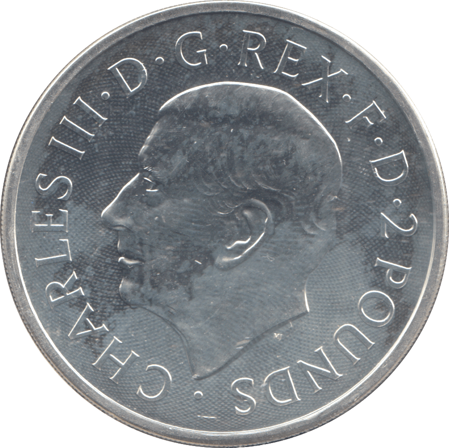 2023 SILVER 1 OZ TWO POUNDS MERLIN - SILVER WORLD COINS - Cambridgeshire Coins