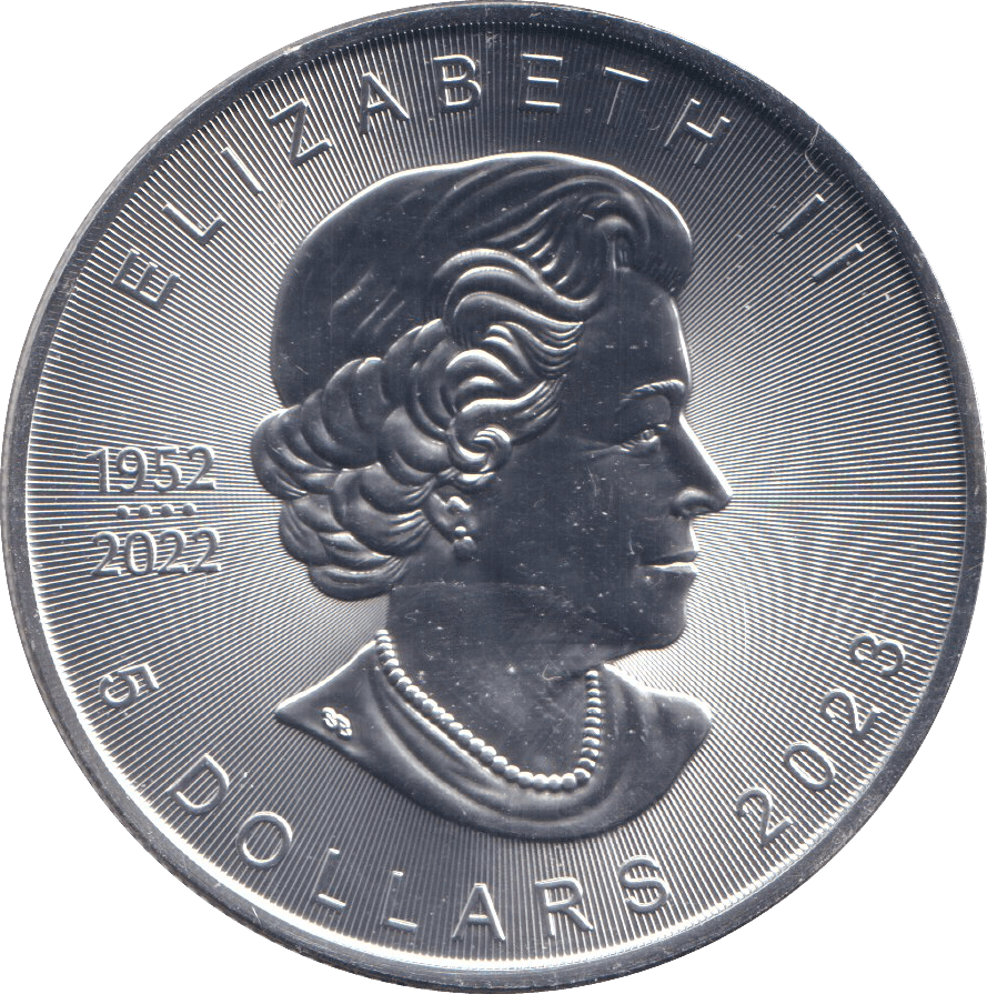 2023 SILVER 1OZ 5 DOLLAR CANADA - SILVER WORLD COINS - Cambridgeshire Coins