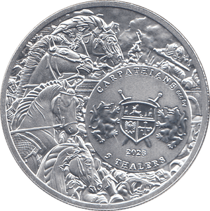 2023 SILVER 1OZ WHITE HORSE OF THE APOCALYPSE ( BU ) - SILVER WORLD COINS - Cambridgeshire Coins