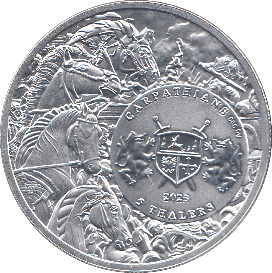 2023 SILVER 1OZ WHITE HORSE OF THE APOCALYPSE ( BU ) - SILVER WORLD COINS - Cambridgeshire Coins