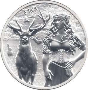 2023 SILVER FIVE MARKS OSTARA GERMANIA ( BU ) - SILVER WORLD COINS - Cambridgeshire Coins