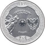 2023 SILVER FIVE MARKS OSTARA GERMANIA ( BU ) - SILVER WORLD COINS - Cambridgeshire Coins