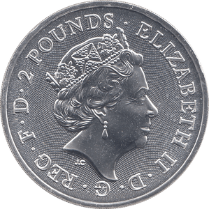 2023 SILVER KING ARTHUR TWO POUNDS UK - SILVER 1 oz COINS - Cambridgeshire Coins