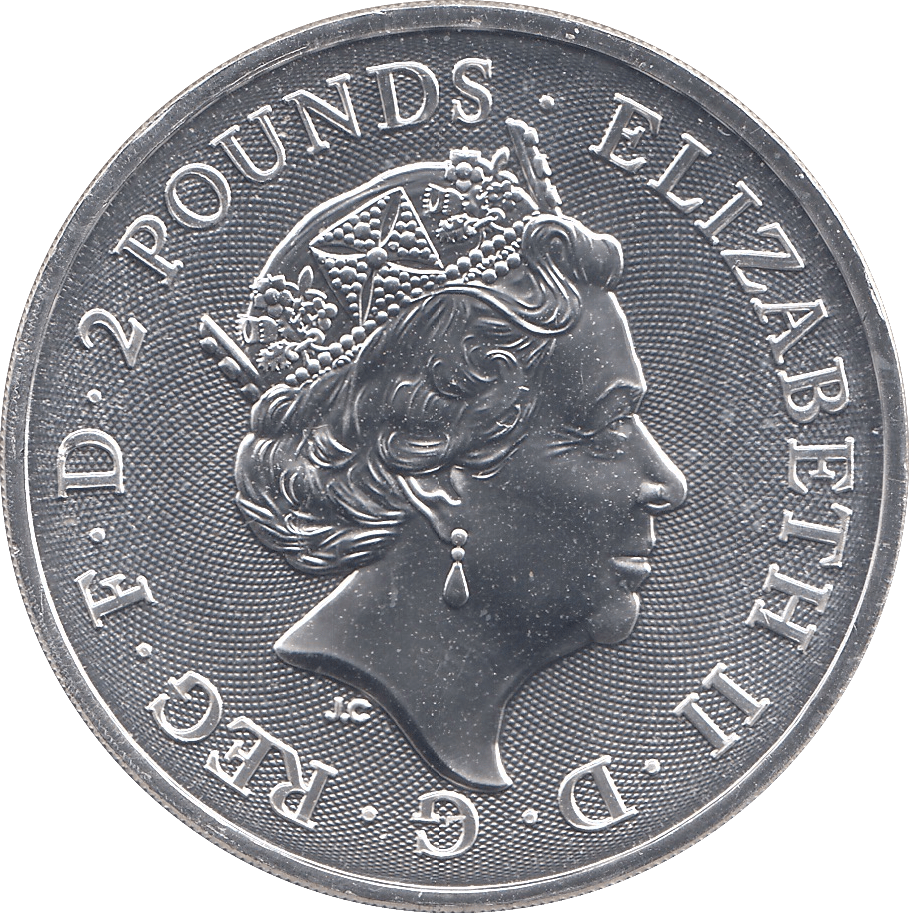 2023 SILVER KING ARTHUR TWO POUNDS UK - SILVER 1 oz COINS - Cambridgeshire Coins