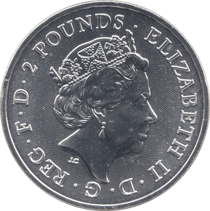 2023 SILVER KING ARTHUR TWO POUNDS UK - SILVER WORLD COINS - Cambridgeshire Coins