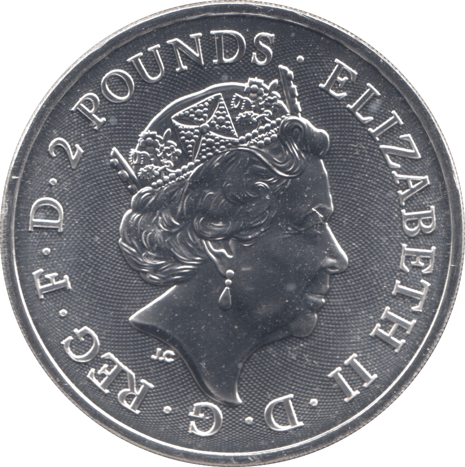 2023 SILVER KING ARTHUR TWO POUNDS UK - SILVER WORLD COINS - Cambridgeshire Coins