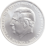 2023 SILVER ONE POUND ST. HELENA BRILLIANT UNCIRCULATED - SILVER WORLD COINS - Cambridgeshire Coins