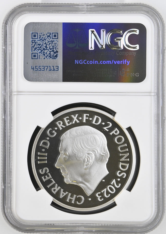 2023 SILVER PROOF £2 BRITISH MONARCHS PF 69 ULTRA CAMEO - NGC SILVER COINS - Cambridgeshire Coins