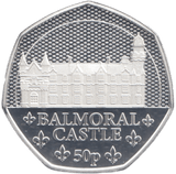 2023 SILVER PROOF 50 PENCE BALMORAL CASTLE - 50P Silver Proof - Cambridgeshire Coins
