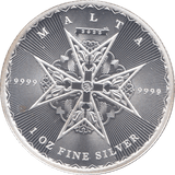 2023 SILVER PROOF FIVE EUROS MALTA - SILVER WORLD COINS - Cambridgeshire Coins