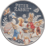 2023 SILVER PROOF FIVE POUNDS PETER RABBIT - £5 Silver Proof - Cambridgeshire Coins