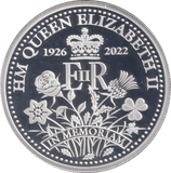 2023 SILVER PROOF FIVE POUNDS QUEEN ELIZABETH MEMORIAL TRISTAN DA CUHNA - SILVER WORLD COINS - Cambridgeshire Coins