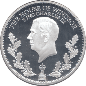 2023 SILVER PROOF KING CHARLES III HOUSE OF WINDSOR - SILVER WORLD COINS - Cambridgeshire Coins