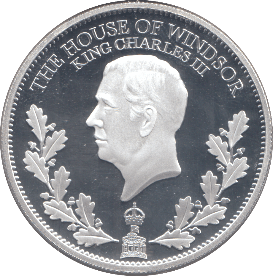 2023 SILVER PROOF KING CHARLES III HOUSE OF WINDSOR - SILVER WORLD COINS - Cambridgeshire Coins