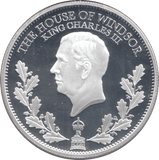 2023 SILVER PROOF KING CHARLES III HOUSE OF WINDSOR - SILVER WORLD COINS - Cambridgeshire Coins