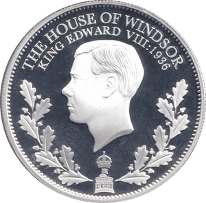 2023 SILVER PROOF KING EDWARD VIII HOUSE OF WINDSOR - SILVER WORLD COINS - Cambridgeshire Coins