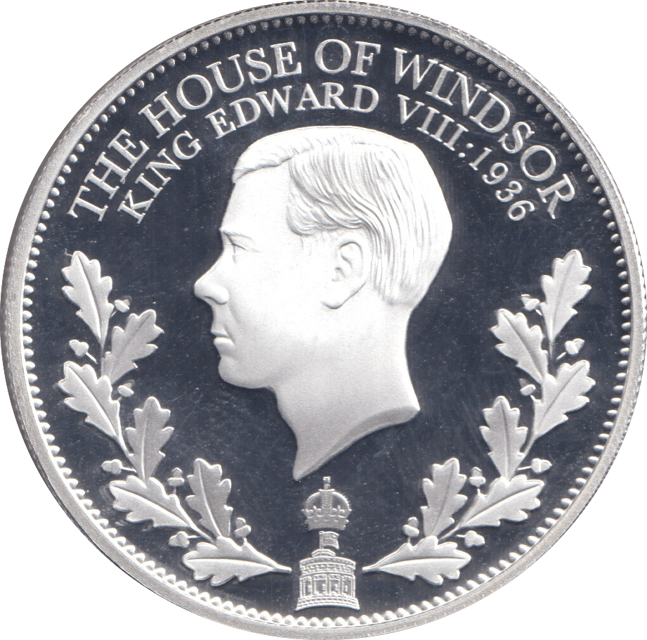 2023 SILVER PROOF KING EDWARD VIII HOUSE OF WINDSOR - SILVER WORLD COINS - Cambridgeshire Coins