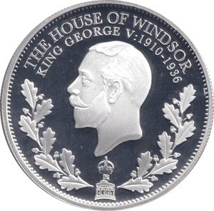 2023 SILVER PROOF KING GEORGE V HOUSE OF WINDSOR - SILVER WORLD COINS - Cambridgeshire Coins