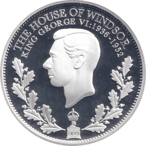 2023 SILVER PROOF KING GEORGE VI HOUSE OF WINDSOR - SILVER WORLD COINS - Cambridgeshire Coins