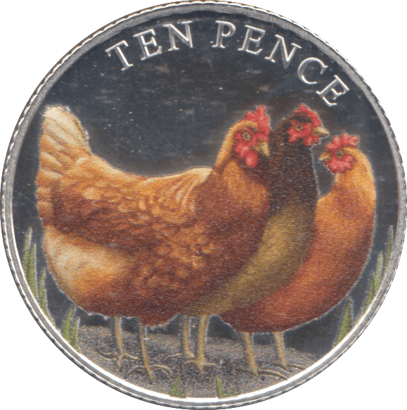 2023 SILVER PROOF TEN PENCE BAILIWICK OF GUERNSEY - Silver Proof - Cambridgeshire Coins