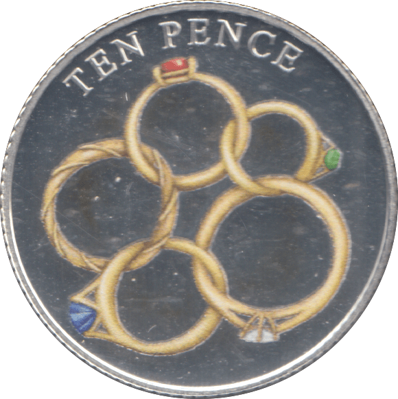 2023 SILVER PROOF TEN PENCE BAILIWICK OF GUERNSEY - Silver Proof - Cambridgeshire Coins