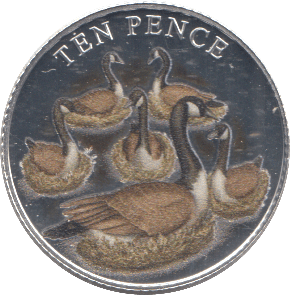 2023 SILVER PROOF TEN PENCE BAILIWICK OF GUERNSEY - Silver Proof - Cambridgeshire Coins