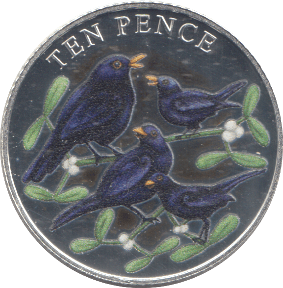 2023 SILVER PROOF TEN PENCE BAILIWICK OF GUERNSEY - Silver Proof - Cambridgeshire Coins
