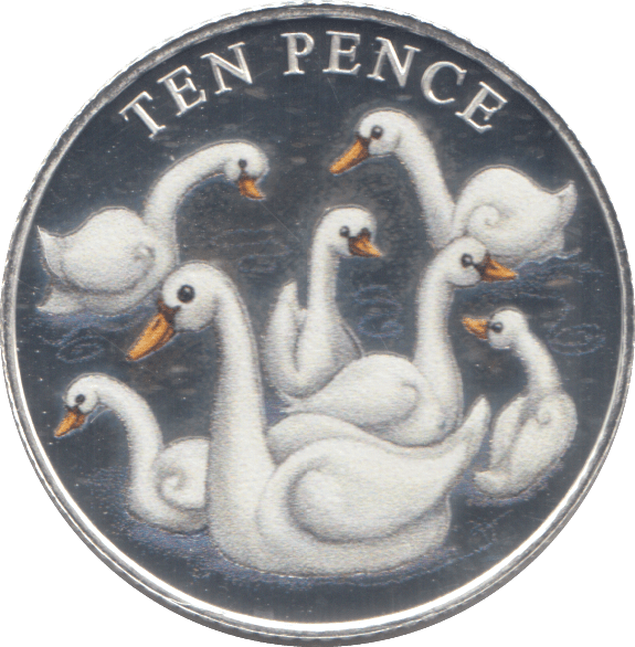 2023 SILVER PROOF TEN PENCE BAILIWICK OF GUERNSEY - Silver Proof - Cambridgeshire Coins