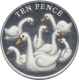 2023 SILVER PROOF TEN PENCE BAILIWICK OF GUERNSEY - Silver Proof - Cambridgeshire Coins