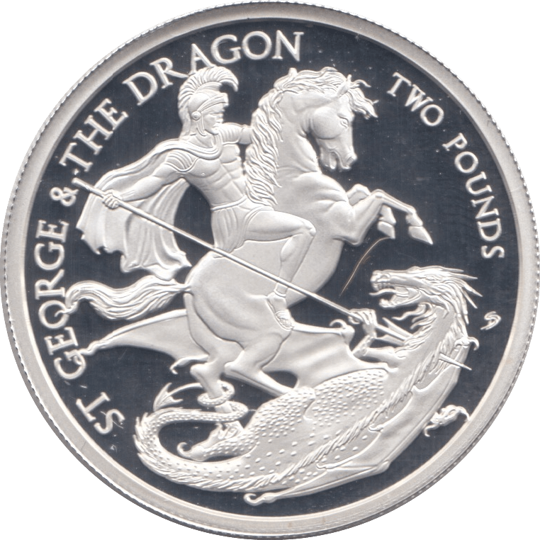 2023 SILVER PROOF TWO POUNDS ASCENSION ISLAND - SILVER WORLD COINS - Cambridgeshire Coins