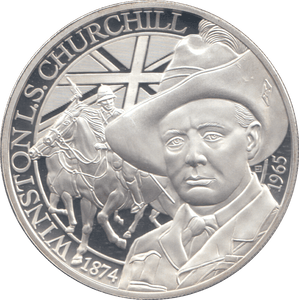 2023 SILVER PROOF WINSTON CHURCHILL COMMEMORATIVE COIN - Silver Proof - Cambridgeshire Coins