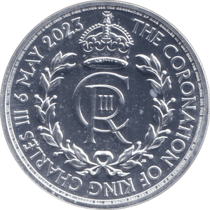 2023 SILVER TWO POUND KING CHARLES CORONATION BRILLIANT UNCIRCULATED - SILVER WORLD COINS - Cambridgeshire Coins