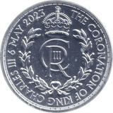 2023 SILVER TWO POUND KING CHARLES CORONATION BRILLIANT UNCIRCULATED - SILVER WORLD COINS - Cambridgeshire Coins