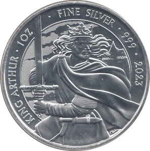 2023 SILVER TWO POUNDS KING ARTHUR ( BU ) - SILVER WORLD COINS - Cambridgeshire Coins