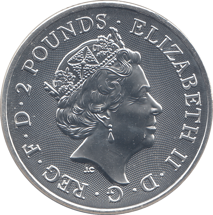 2023 SILVER TWO POUNDS KING ARTHUR ( BU ) - SILVER WORLD COINS - Cambridgeshire Coins
