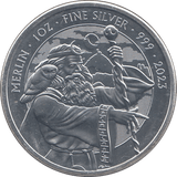 2023 SILVER TWO POUNDS MERLIN ( BU ) - SILVER WORLD COINS - Cambridgeshire Coins