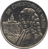 2023 SIR CHRISTOPHER WREN COMMEMORATIVE COIN - WORLD COINS - Cambridgeshire Coins