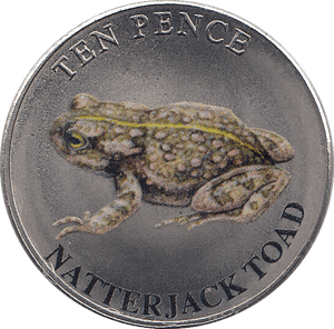 2023 TEN PEMCE WILDLIFE COLLECTION NATTERJACK TOAD - WORLD COINS - Cambridgeshire Coins