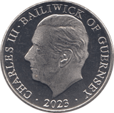 2023 TEN PENCE BAILIWICK OF GUERNSEY CARP - WORLD COINS - Cambridgeshire Coins