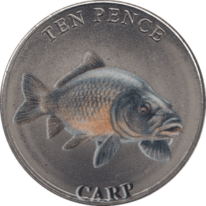 2023 TEN PENCE BAILIWICK OF GUERNSEY CARP - WORLD COINS - Cambridgeshire Coins