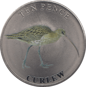 2023 TEN PENCE BAILIWICK OF GUERNSEY CURLEW - WORLD COINS - Cambridgeshire Coins